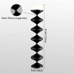 Modern Scandinavian Cream Round Floor Lamp with Iron and Acrylic - 1-Light Design for Bedroom