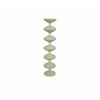 Modern Scandinavian Cream Round Floor Lamp with Iron and Acrylic - 1-Light Design for Bedroom