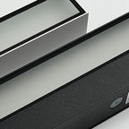 Contemporary Waterproof Aluminum LED Wall Sconce Lamp - Rectangular Design for Garden