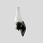 Vintage-Inspired Kerosene Single-Light Wall Sconce