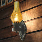 Vintage-Inspired Kerosene Single-Light Wall Sconce