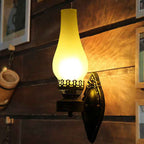 Vintage-Inspired Kerosene Single-Light Wall Sconce