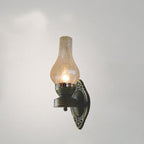 Vintage-Inspired Kerosene Single-Light Wall Sconce