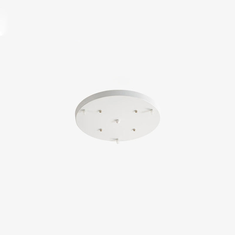 Contemporary Cloud-Shaped Glass 1-Light Pendant Suspension Light