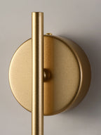 Babette Gold Ring Globe Wall Lamp