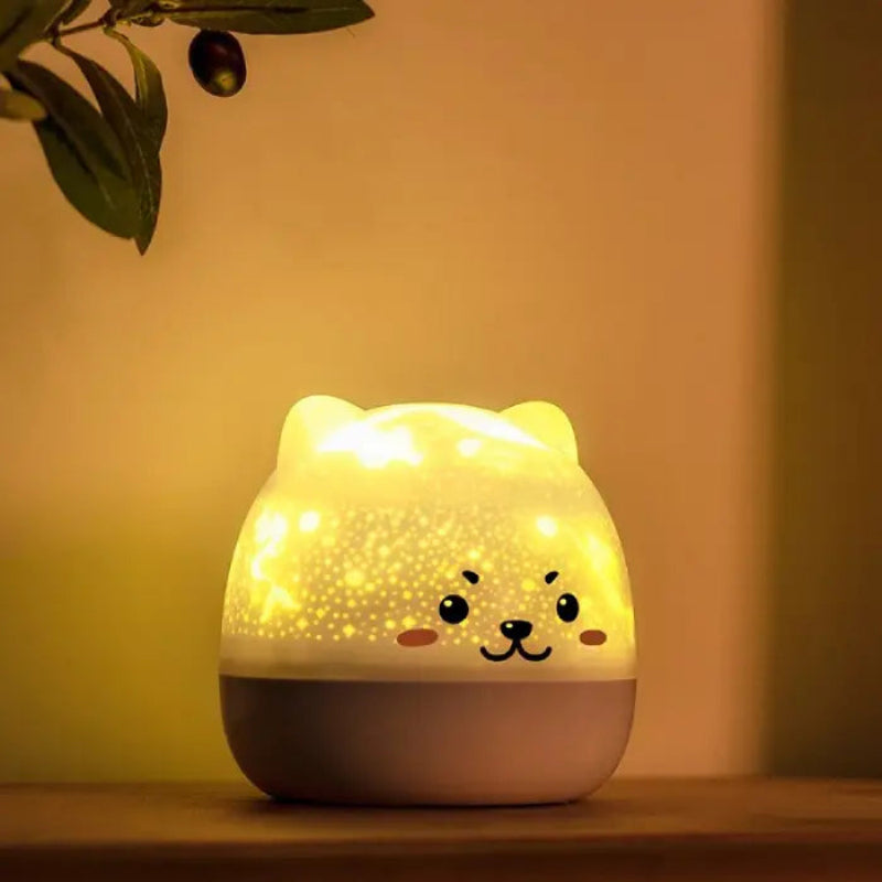 Baby Night Light Projector, 6 Projection Modes, 5 Built in Lullabies