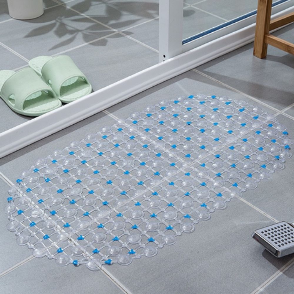 BadeGrip: Non-Slip Bath Mat with Suction Cups – Antibacterial & Easy to Clean