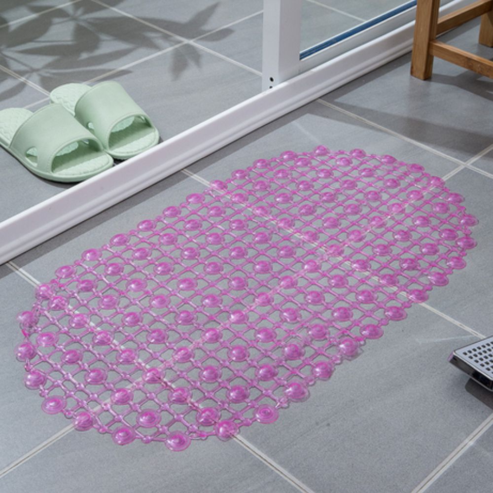 BadeGrip: Non-Slip Bath Mat with Suction Cups – Antibacterial & Easy to Clean