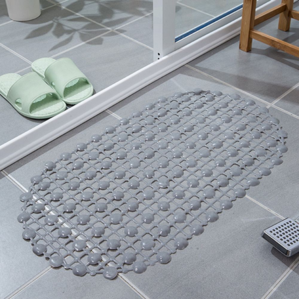BadeGrip: Non-Slip Bath Mat with Suction Cups – Antibacterial & Easy to Clean