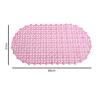 BadeGrip: Non-Slip Bath Mat with Suction Cups – Antibacterial & Easy to Clean