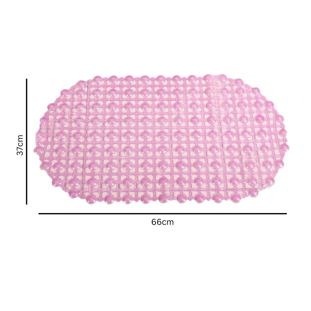 BadeGrip: Non-Slip Bath Mat with Suction Cups – Antibacterial & Easy to Clean