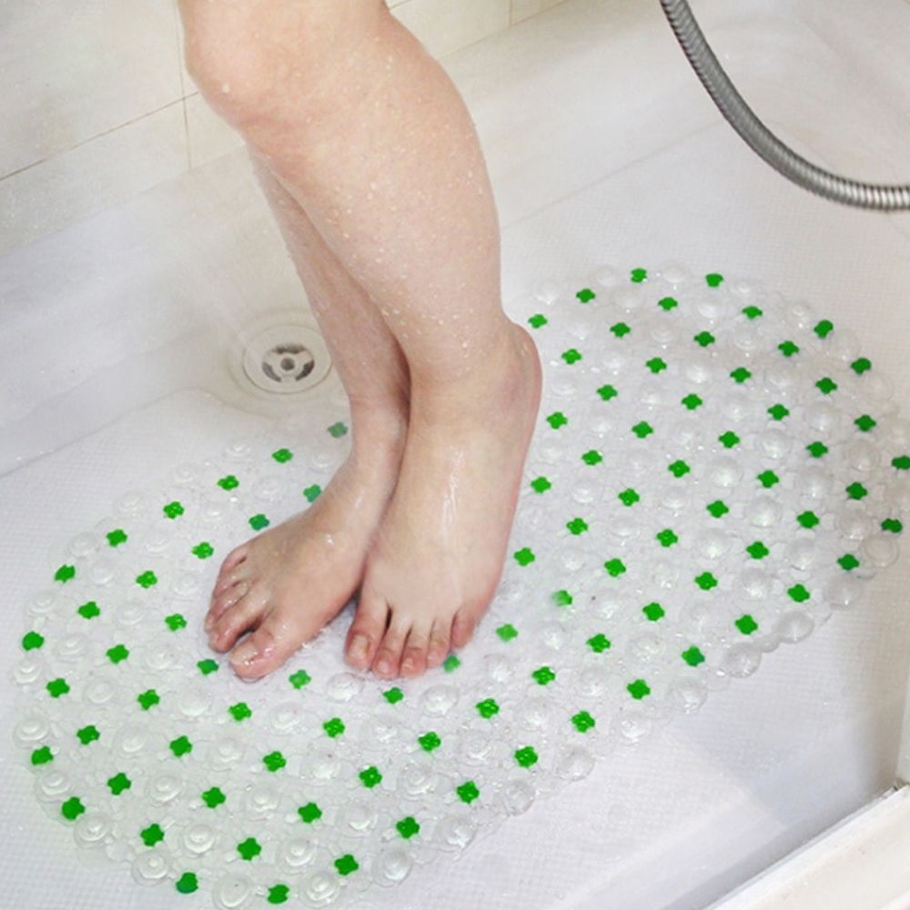 BadeGrip: Non-Slip Bath Mat with Suction Cups – Antibacterial & Easy to Clean