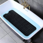 BadeHalt: Non-Slip Bathtub Mat with Suction Cups – Antibacterial & Easy to Clean Shower Mat for Safe Showering