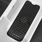 BadeHalt: Non-Slip Bathtub Mat with Suction Cups – Antibacterial & Easy to Clean Shower Mat for Safe Showering