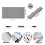 BadeLust: Soft Non-Slip Bathtub Mat – With Suction Cups