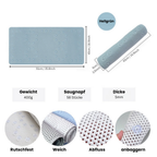 BadeLust: Soft Non-Slip Bathtub Mat – With Suction Cups