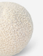 Bouclé Ball Pillow by Sarah Sherman Samuel