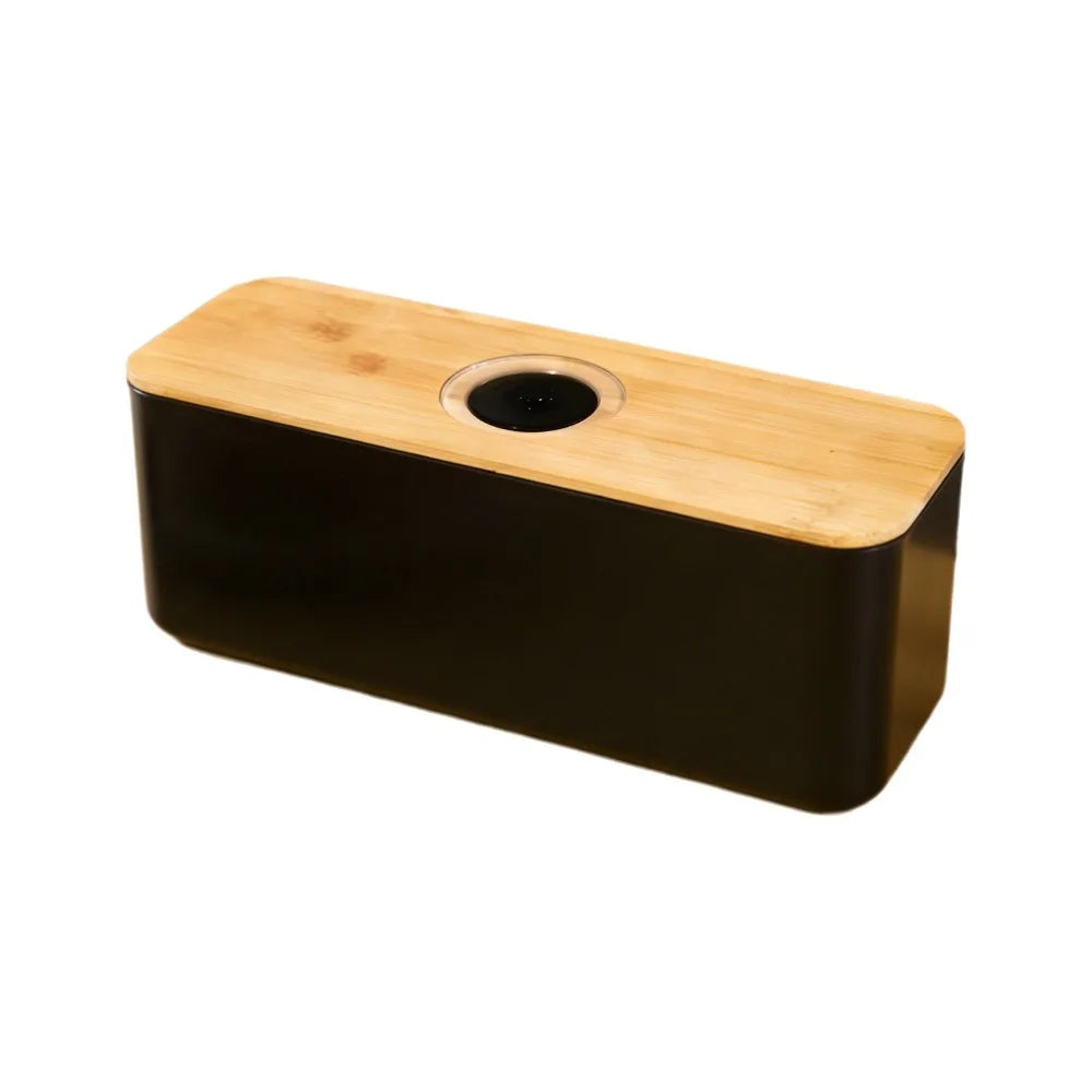 Kitchen Bread Box with Removable Lid Countertop Organizer