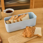 Kitchen Bread Box with Removable Lid Countertop Organizer