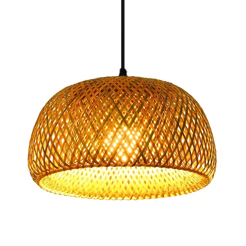 BambuLuxe Bamboo Pendant Light