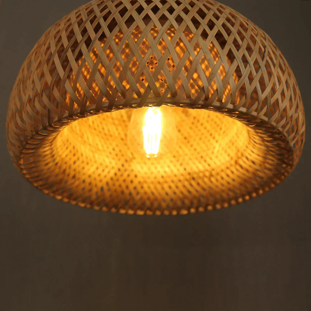 BambuLuxe Bamboo Pendant Light
