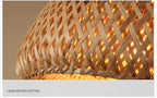 BambuLuxe Bamboo Pendant Light