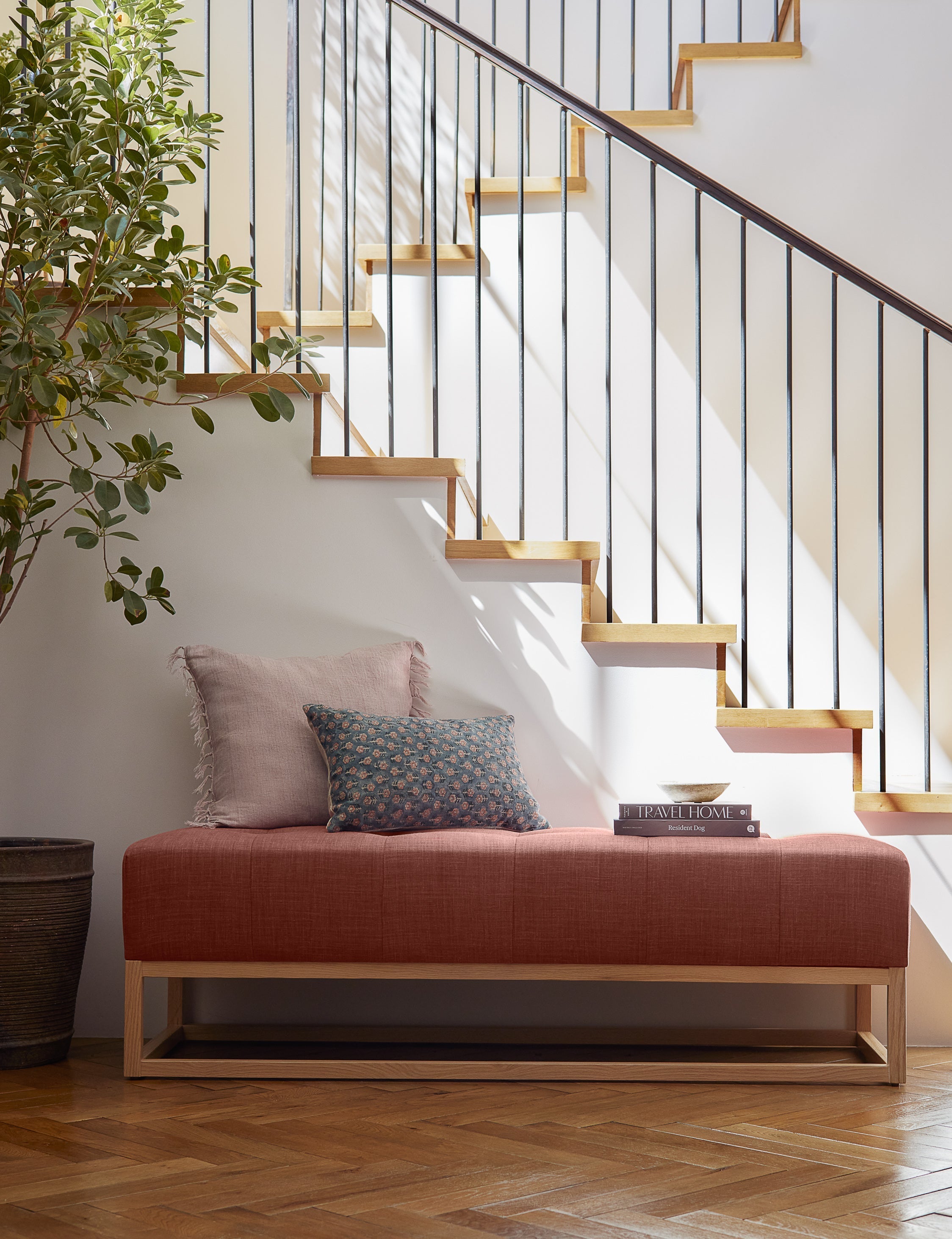 Brio Linen Pillow | Handmade with Tasseled Ends