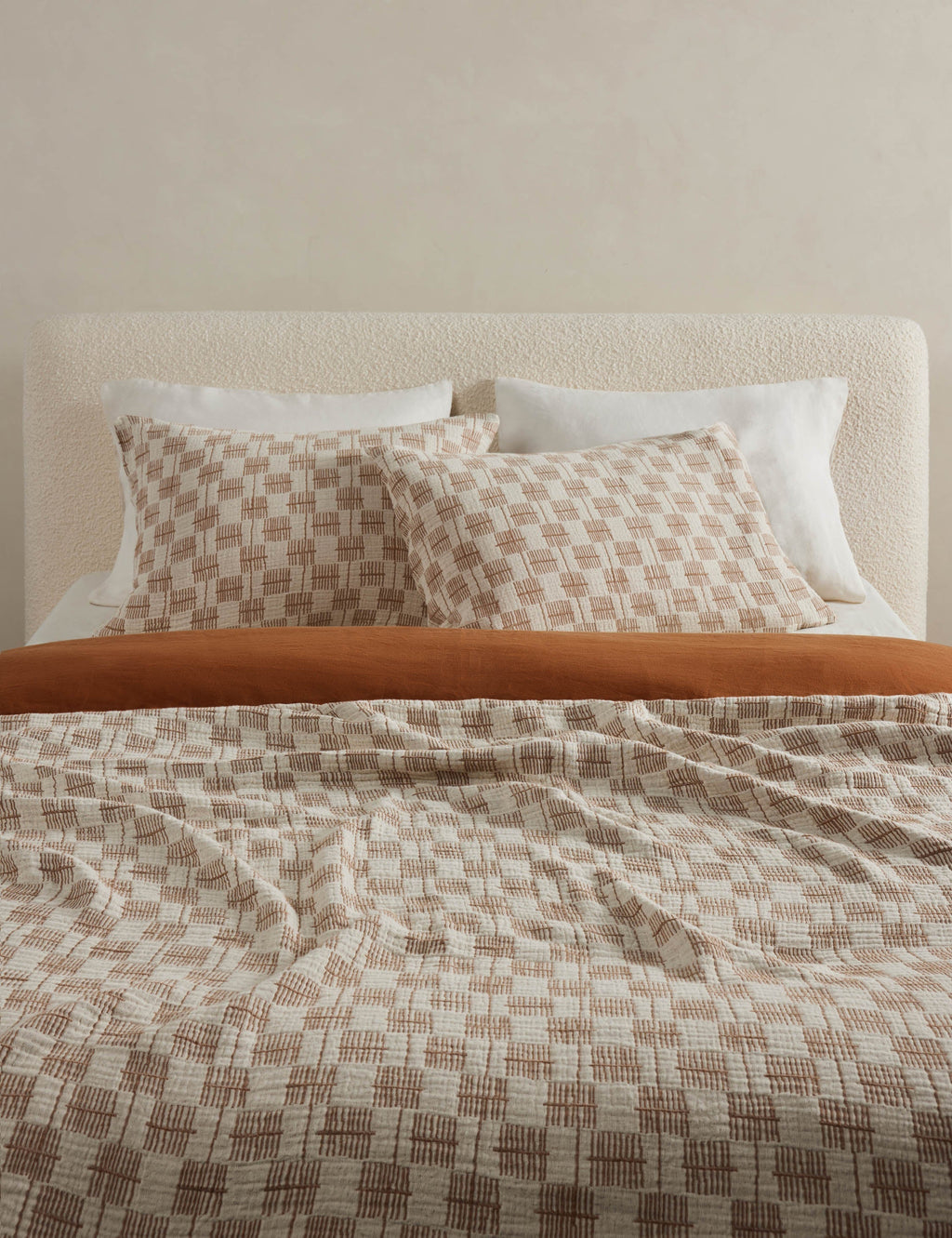 Bela Basketweave Cotton Sham | Soft-Texture, Exclusive Design