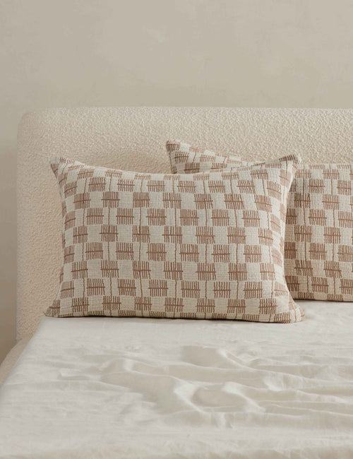 Bela Basketweave Cotton Sham | Soft-Texture, Exclusive Design