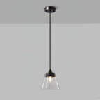 Baskin Clear Glass Farmhouse Pendant Light