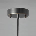 Baskin Clear Glass Farmhouse Pendant Light
