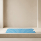 Bath Mat PVC Non Slip Suction Cup Machine Washable, Enhanced Safety