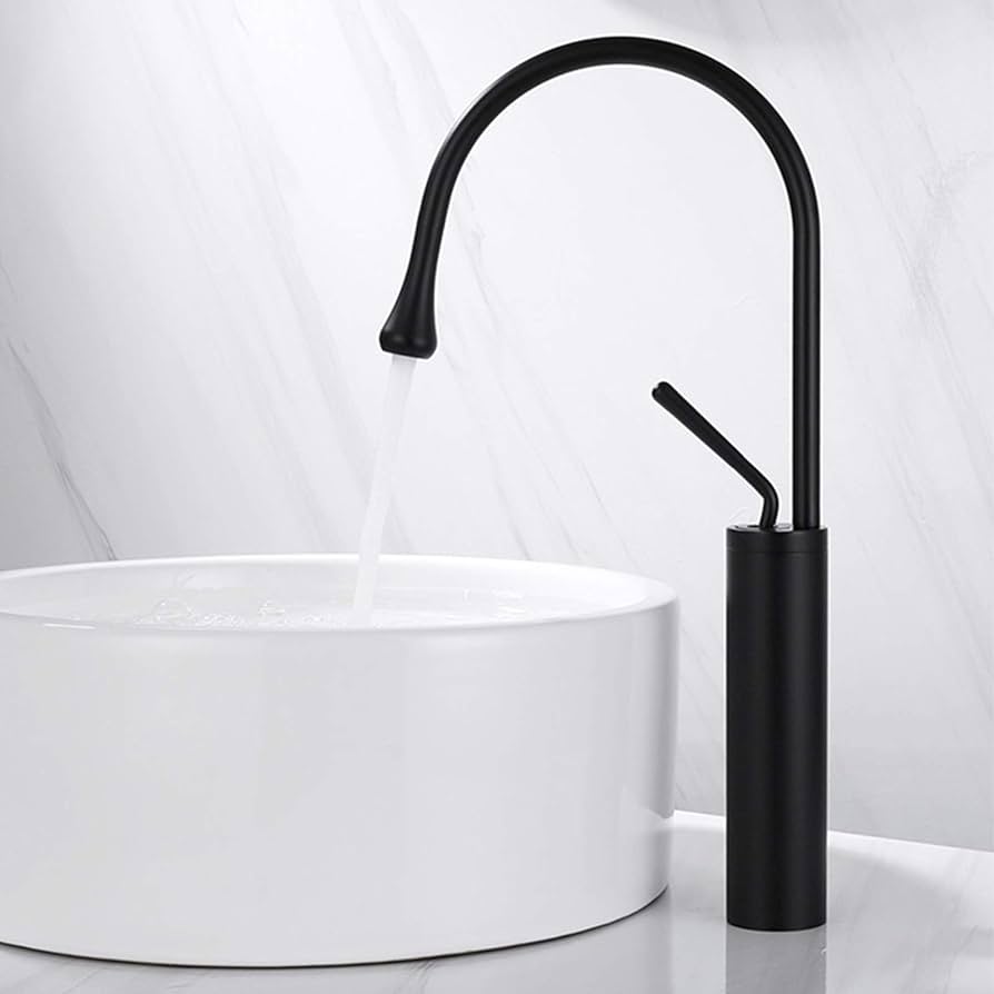 Bathroom Sink Faucet Swivel Spout Waterfall Flow