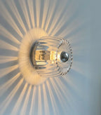 BauNord: Scandinavian Glass Wall Lamp in Bauhaus Design – Modern Wall Light