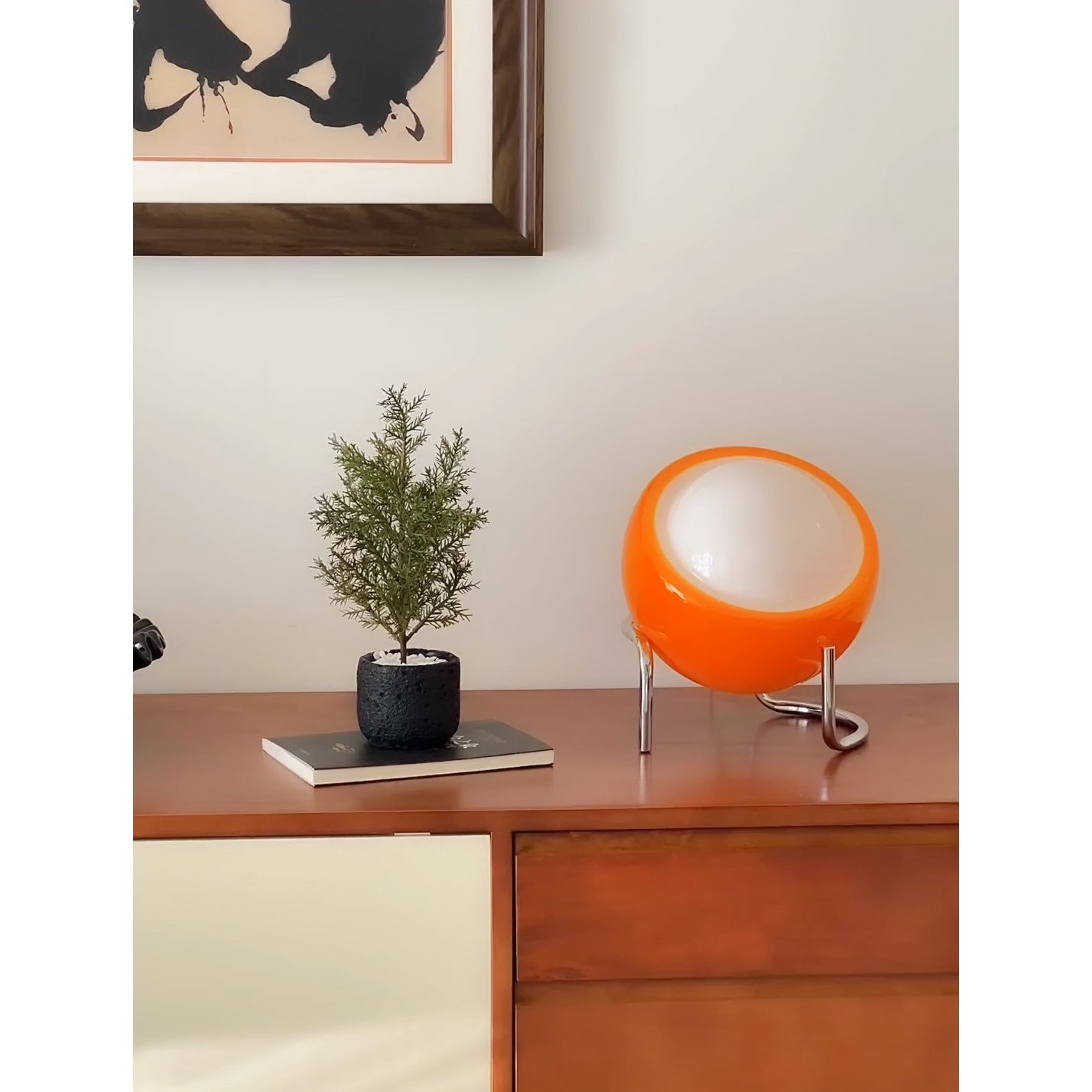Bauhaus Camica Glass Globe Table Lamp