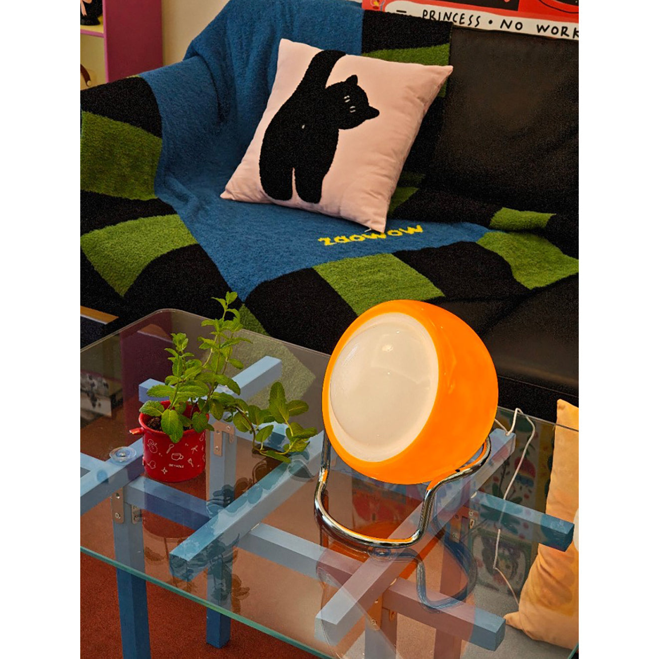 Bauhaus Camica Glass Globe Table Lamp