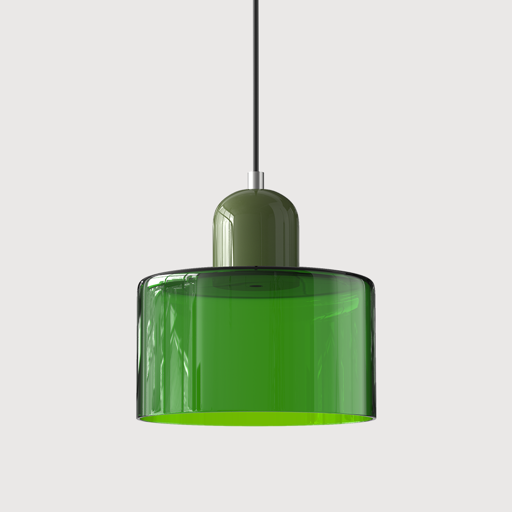 Bela Pendant Light | E27, Colored Glass