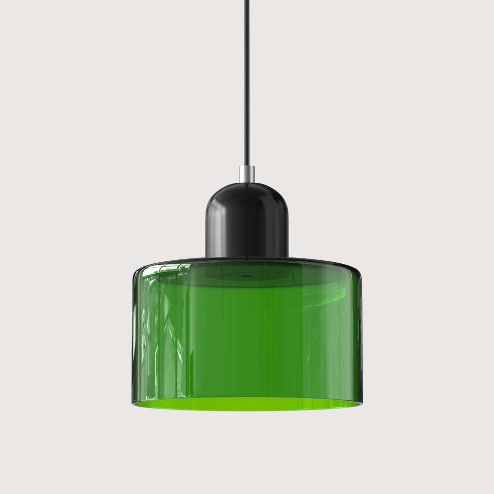 Bela Pendant Light | E27, Colored Glass