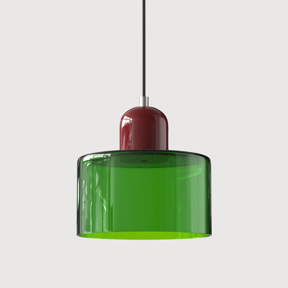 Bela Pendant Light | E27, Colored Glass