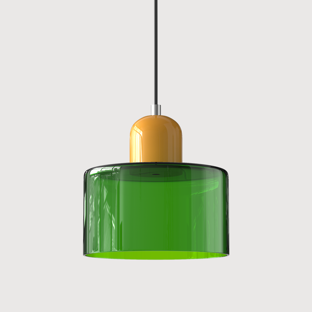 Bela Pendant Light | E27, Colored Glass