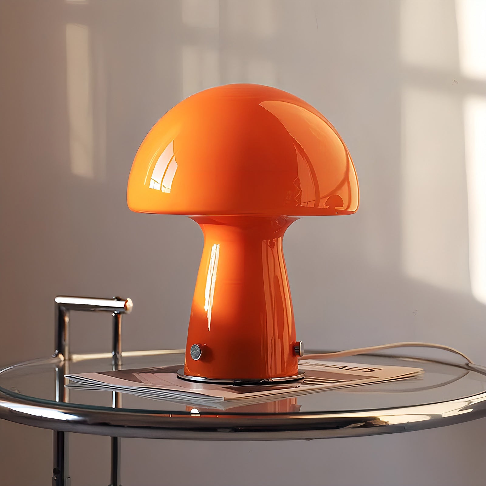 Bauhaus Mushroom Glass Table Lamp