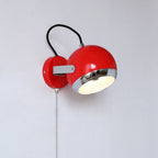 Bauhaus Sputnik Wall Sconce with Pull Cord