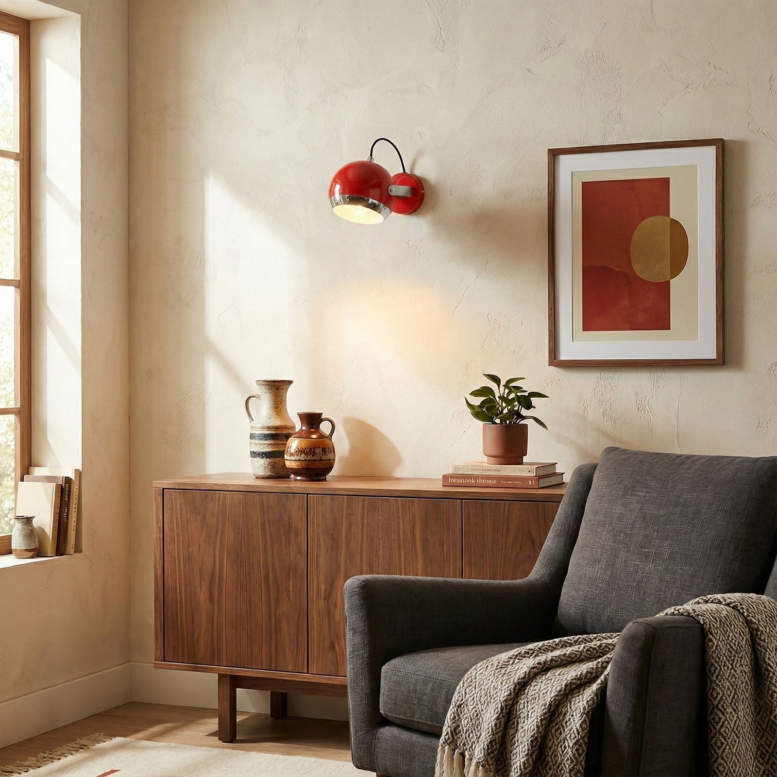 Bauhaus Sputnik Ball Wall Sconce