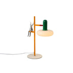 Baxter Chrome Rabbit Sculptural Table Lamp
