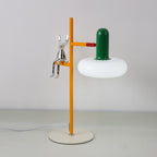 Baxter Chrome Rabbit Sculptural Table Lamp