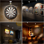 BeamLuxe: Wireless LED Wall Light – Dimmable Accent Lighting for Art & Decor