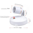 BeamLuxe: Wireless LED Wall Light – Dimmable Accent Lighting for Art & Decor