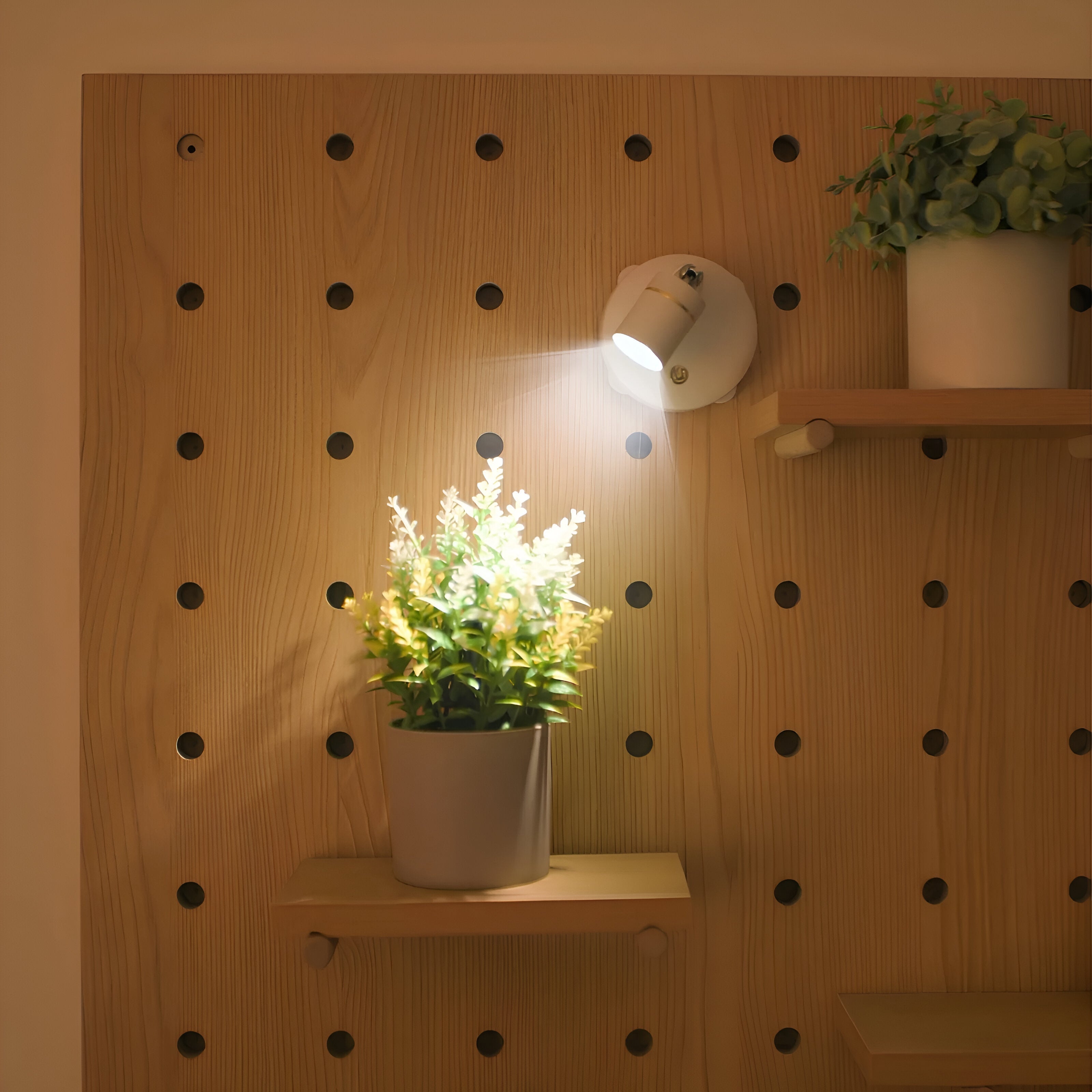 BeamLuxe: Wireless LED Wall Light – Dimmable Accent Lighting for Art & Decor