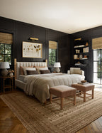 Kairo Flatweave Rug | Jute-Wool Blend, Durable Low Pile