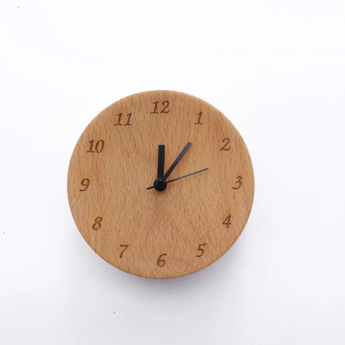 Alarm Clock Tabletop Silent Movement Minimalist Home Office